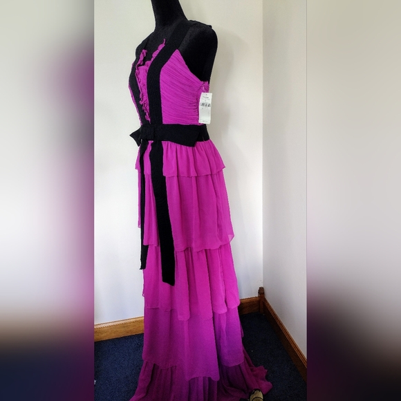 Brand new Purple Long Gown Made in Spain Size 40 - Picture 8 of 16